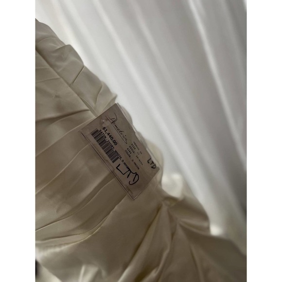 Demetrios Strapless Ivory Wedding Dress Style 4284 Discount Designer Wedding Dre - Picture 7 of 7